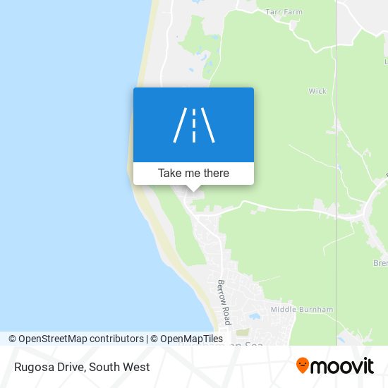 Rugosa Drive map
