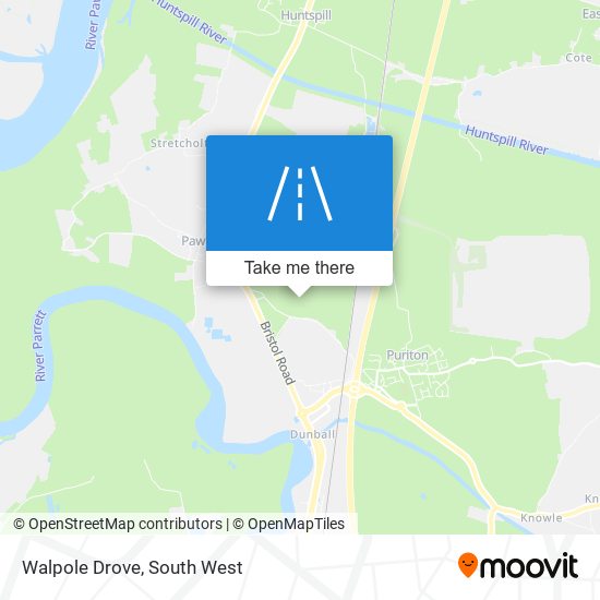 Walpole Drove map