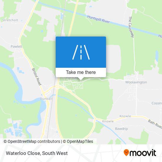 Waterloo Close map