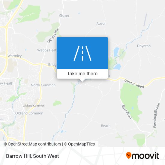 Barrow Hill map