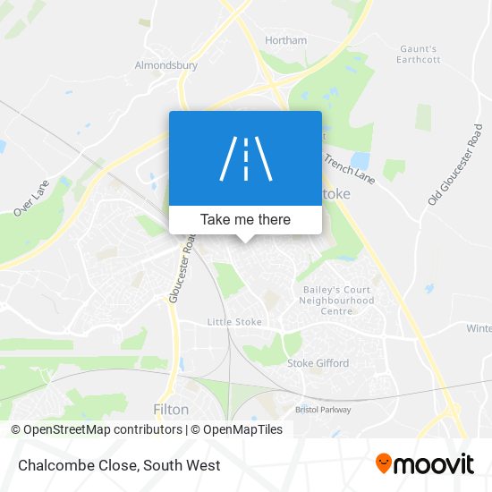 Chalcombe Close map