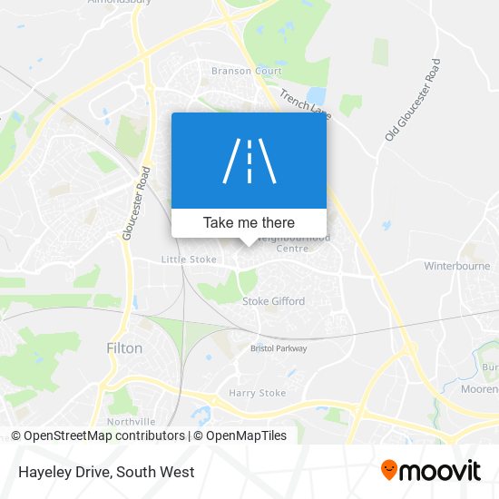 Hayeley Drive map