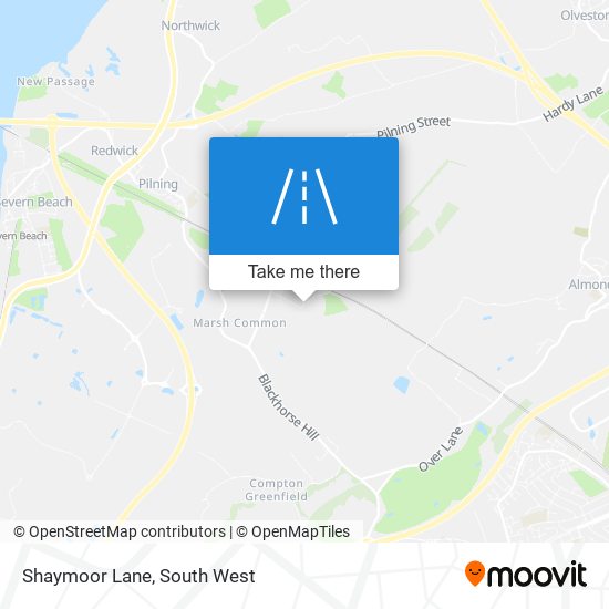 Shaymoor Lane map