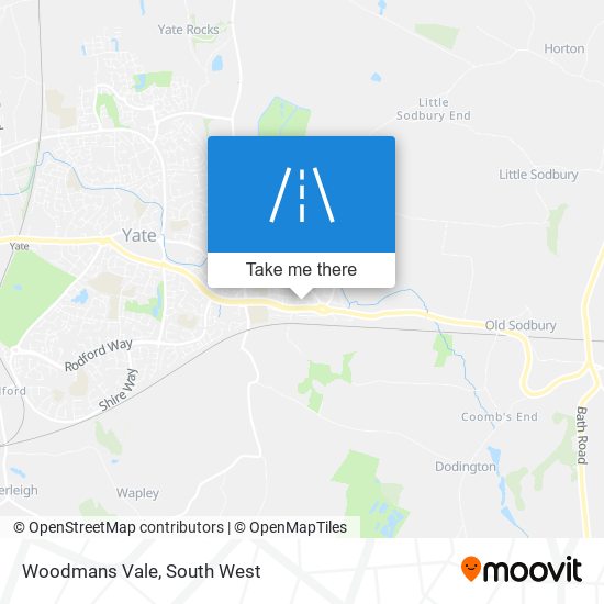 Woodmans Vale map