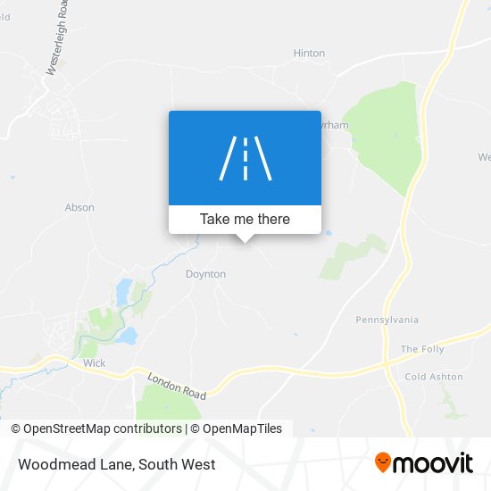 Woodmead Lane map