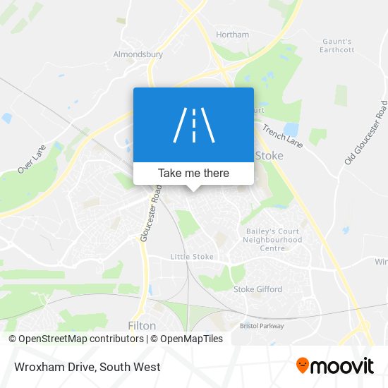 Wroxham Drive map