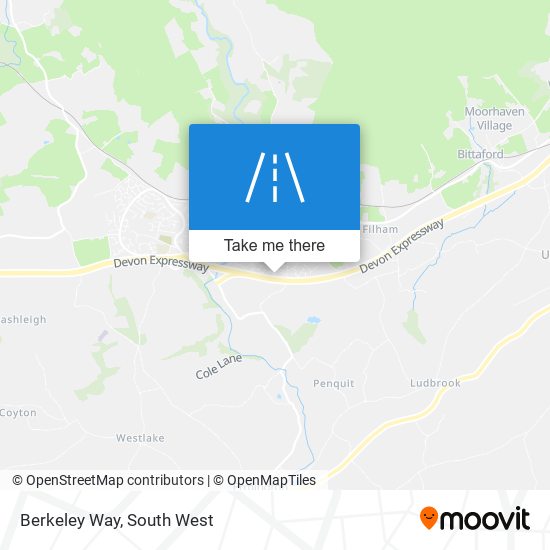 Berkeley Way map