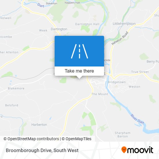 Broomborough Drive map