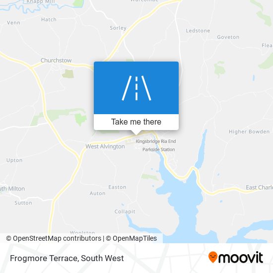 Frogmore Terrace map