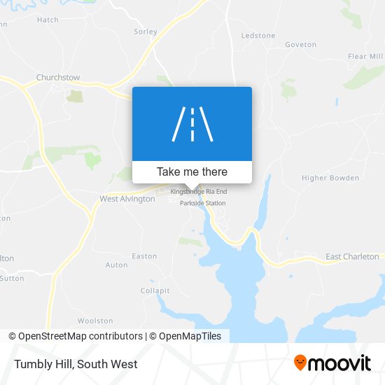 Tumbly Hill map