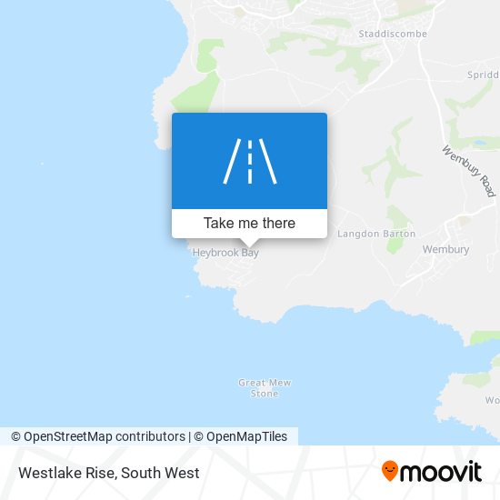 Westlake Rise map