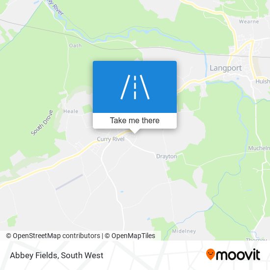 Abbey Fields map