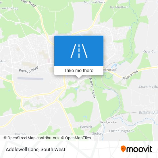 Addlewell Lane map