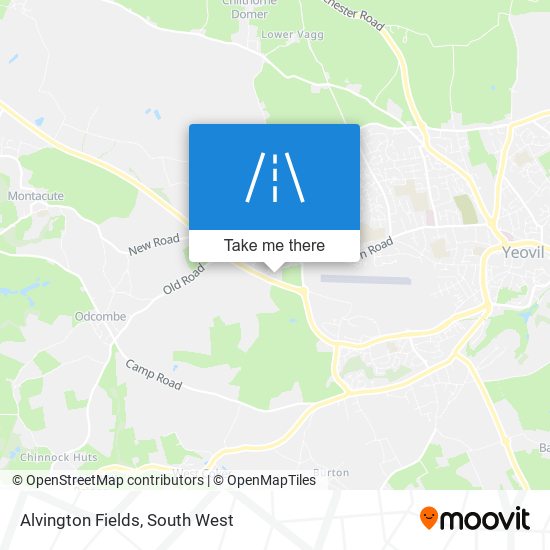 Alvington Fields map