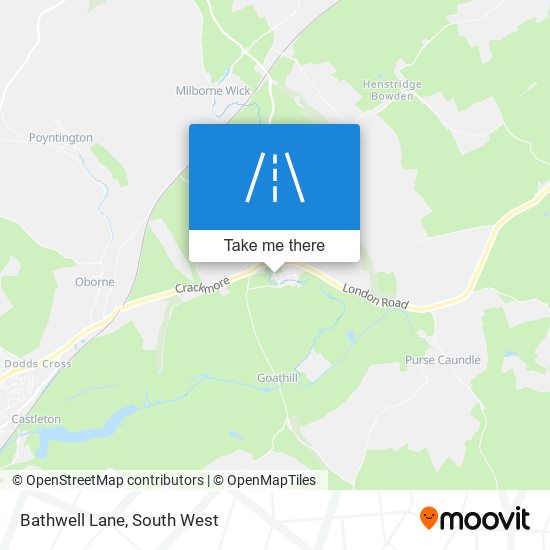 Bathwell Lane map
