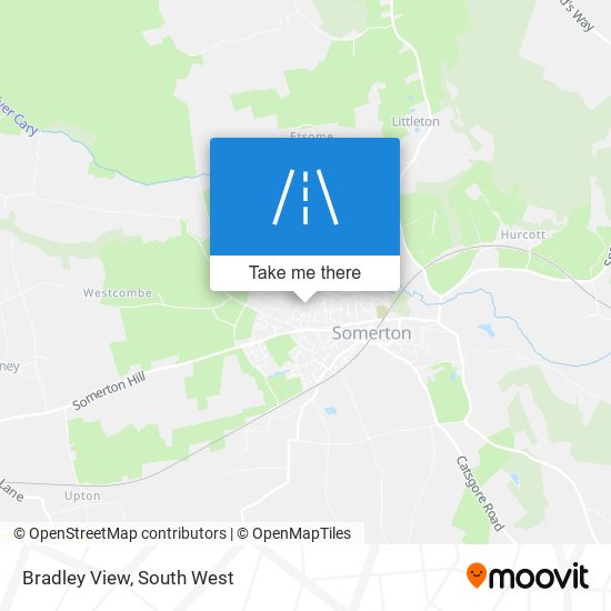 Bradley View map