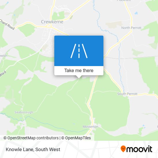 Knowle Lane map