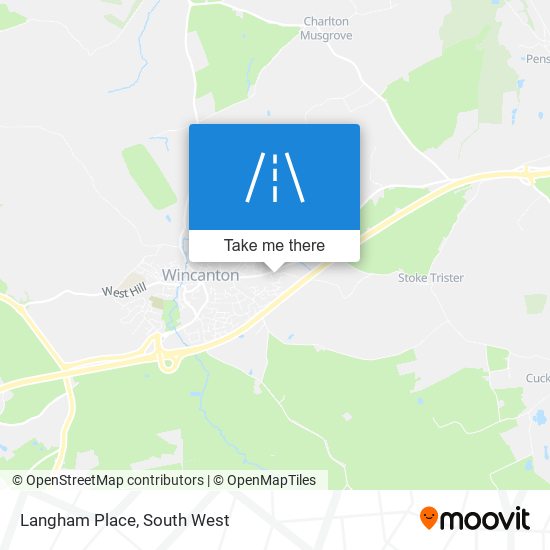 Langham Place map