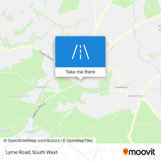 Lyme Road map