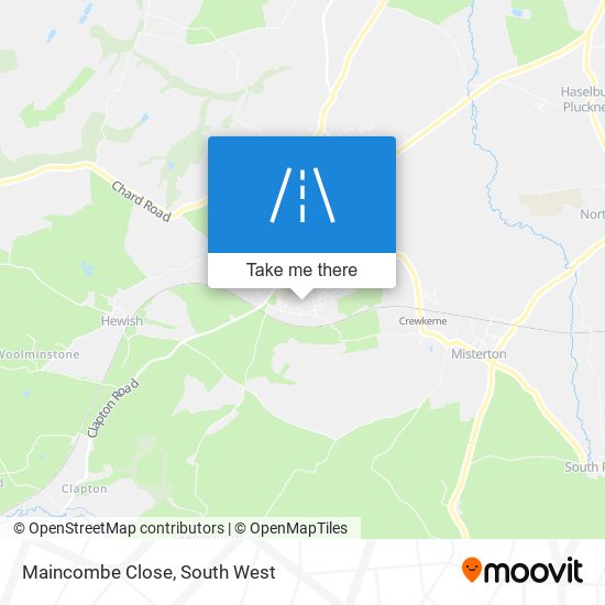 Maincombe Close map