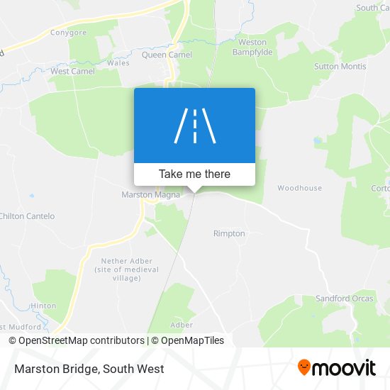 Marston Bridge map