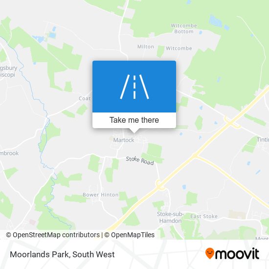 Moorlands Park map