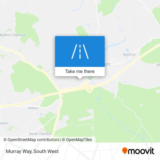 Murray Way map