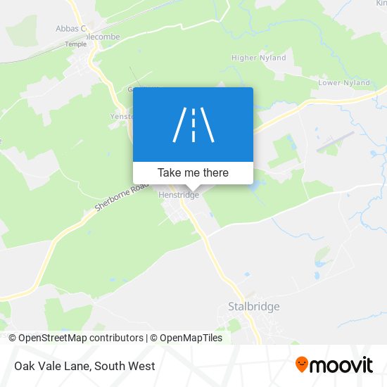 Oak Vale Lane map