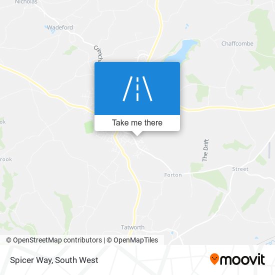 Spicer Way map