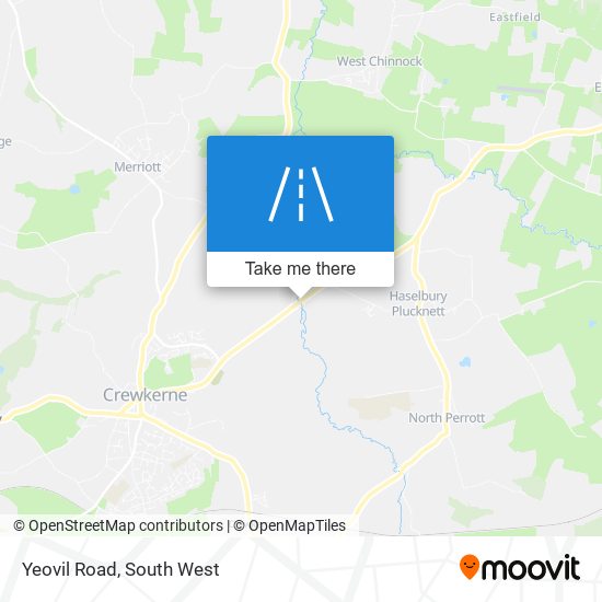 Yeovil Road map