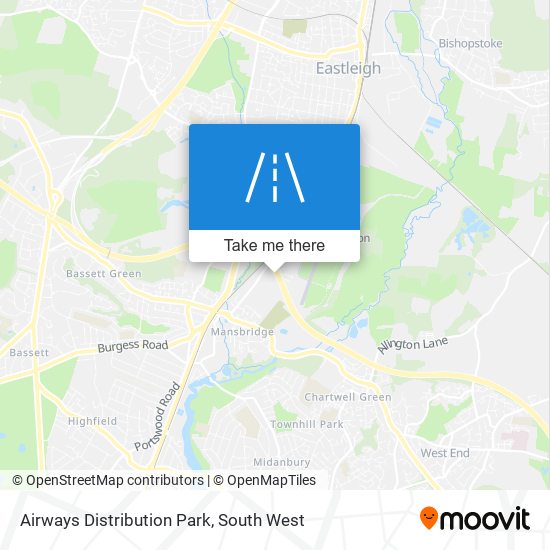 Airways Distribution Park map