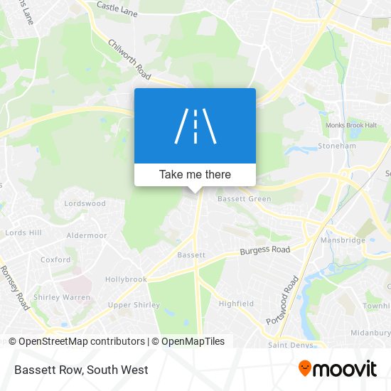 Bassett Row map