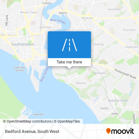 Bedford Avenue map