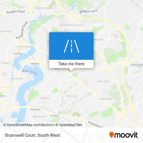 Bramwell Court map