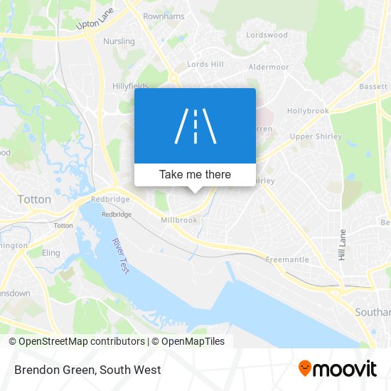 Brendon Green map