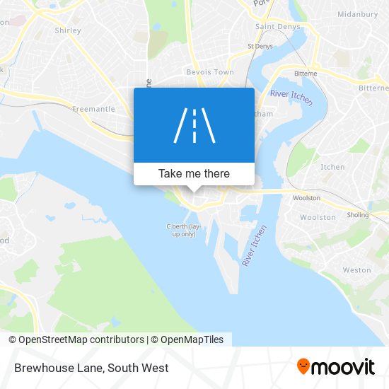 Brewhouse Lane map