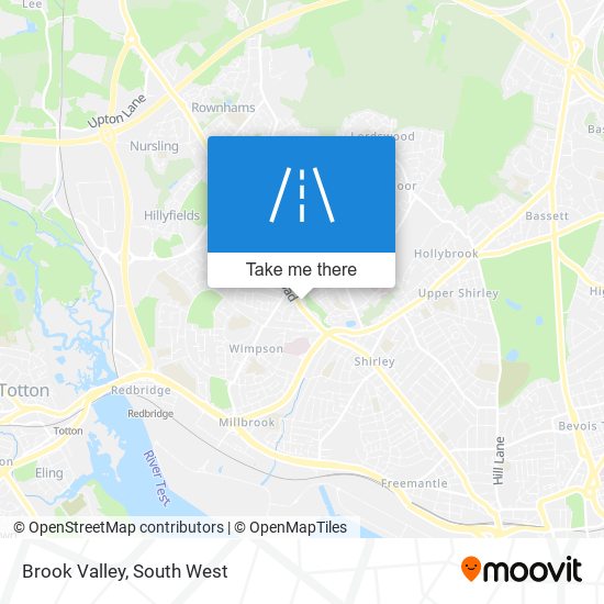 Brook Valley map