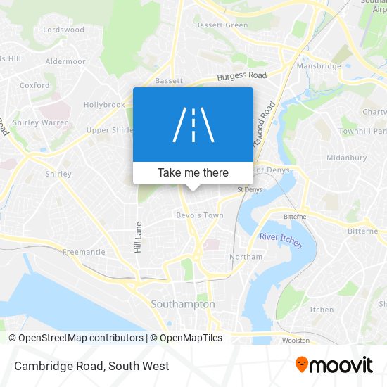 Cambridge Road map