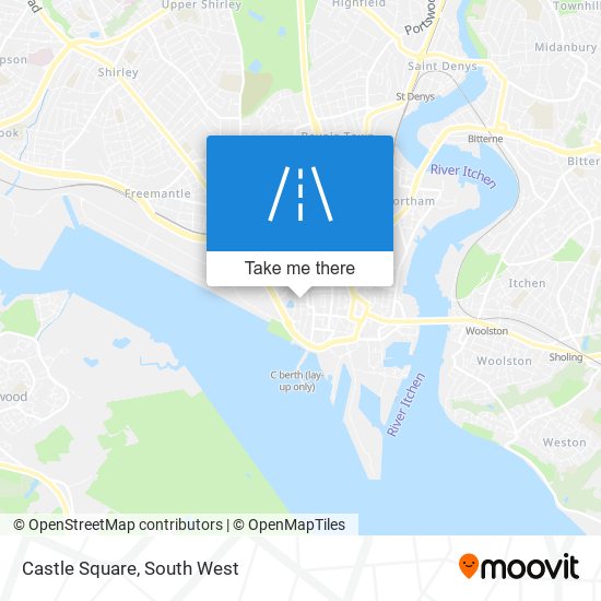 Castle Square map
