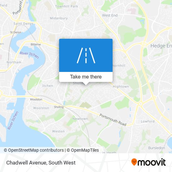 Chadwell Avenue map