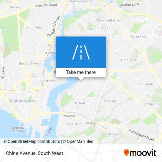 Chine Avenue map