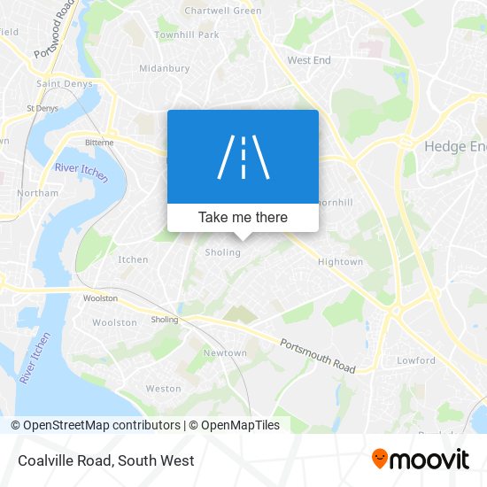 Coalville Road map