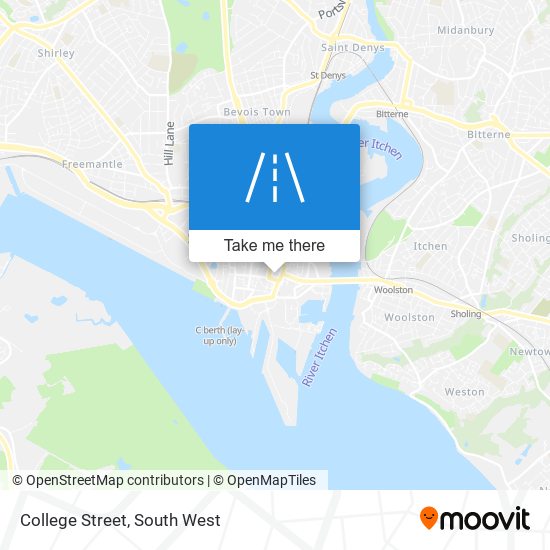 College Street map