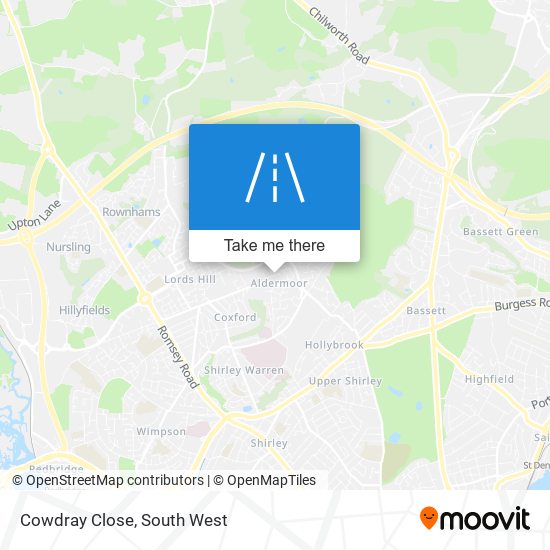 Cowdray Close map