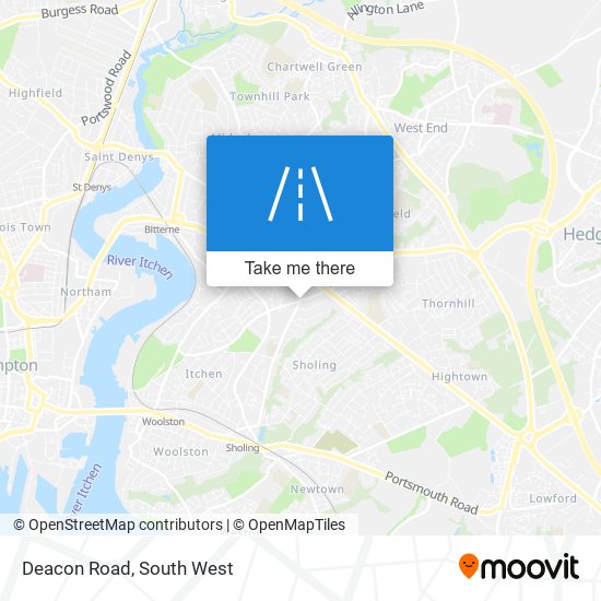 Deacon Road map