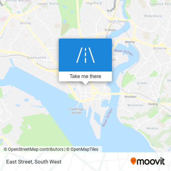 East Street map