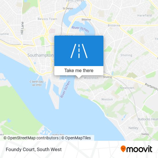 Foundy Court map
