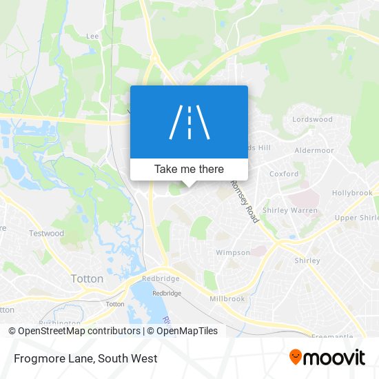 Frogmore Lane map