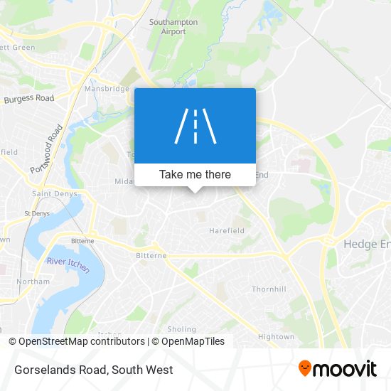 Gorselands Road map