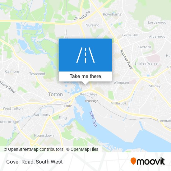 Gover Road map